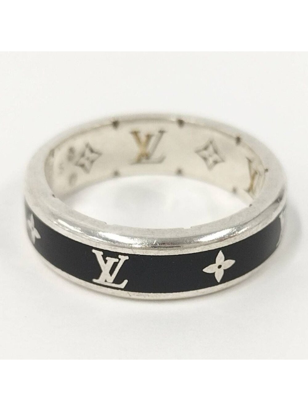 Louis Vuitton Ring Spike Silver Black - Picture 5 of 8